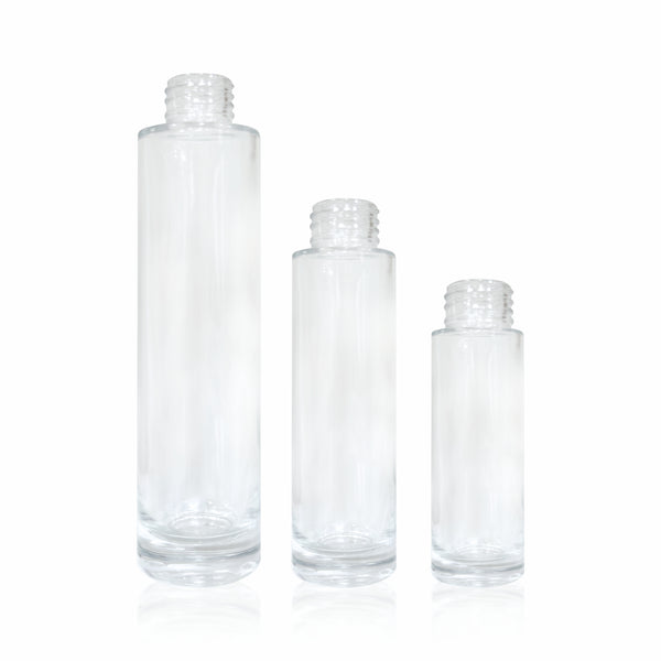 Contenitore in vetro bocca vite tondo 24/410